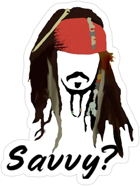 Капитан Джек Воробей Стикеры