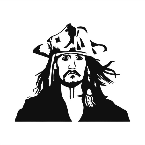 Джек Воробей Стикеры телеграмм