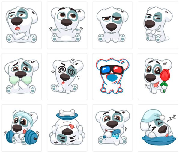 Спотти Стикеры с сердечком