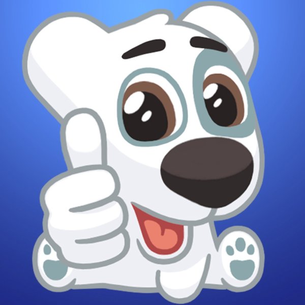 Стикеры Спотти поцелуй