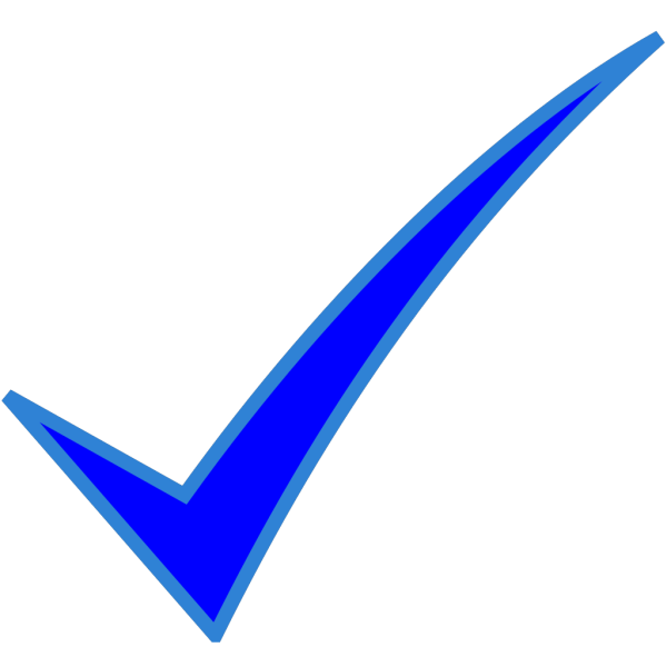 Галочка прозрачная