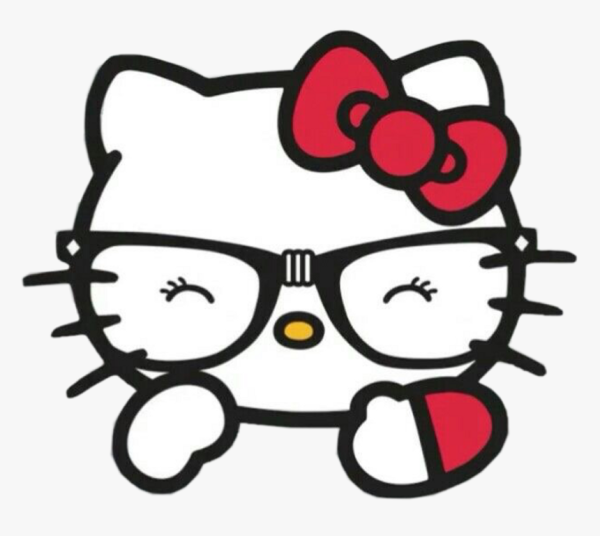 Хеллоу Китти в очках