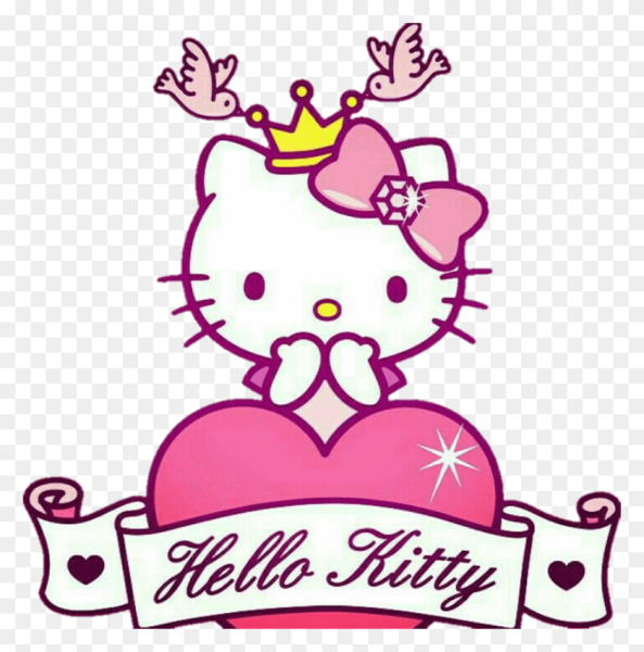 Китти с короной