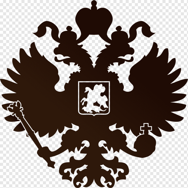 Царский двуглавый Орел вектор