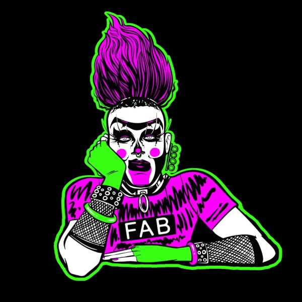 Открытый рот с языком рисунок