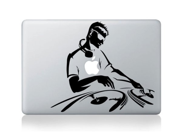 Дизайнерские наклейки на ноутбук