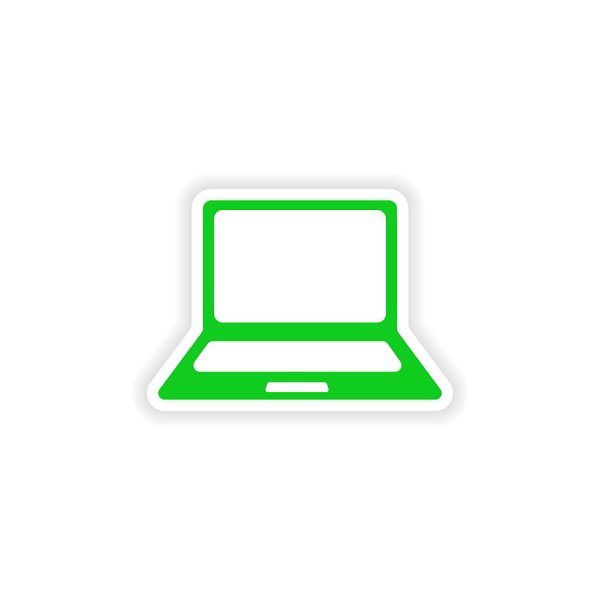 Компьютер черно белый