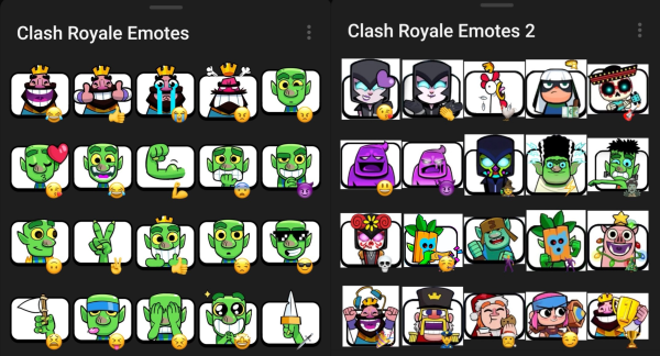 Эмоции Clash Royale Гоблин
