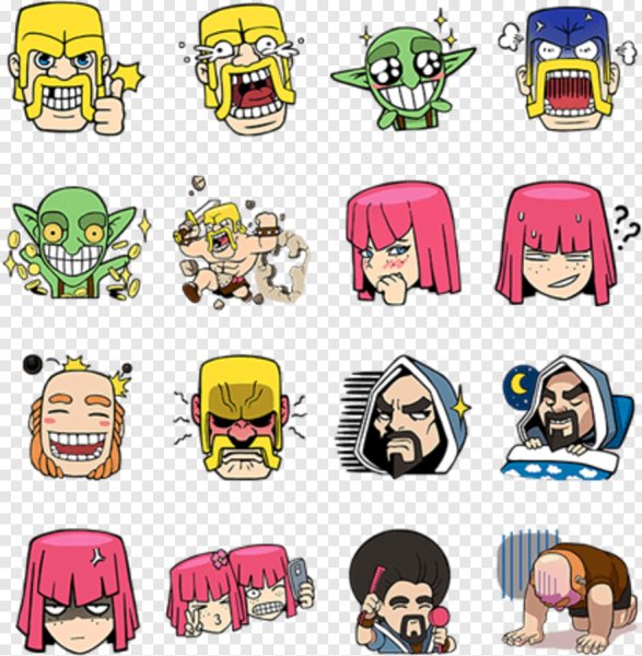 Clash Royale Стикеры