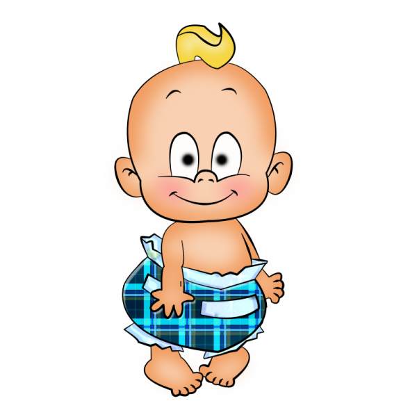 Карапузы на прозрачном фоне