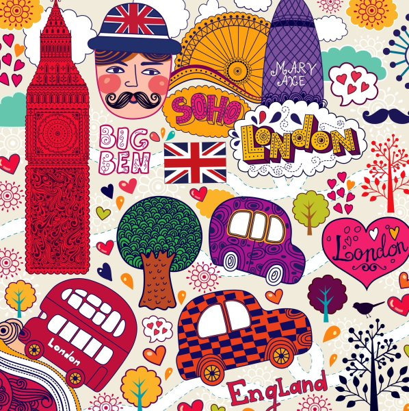 Рисунки на английскую тематику