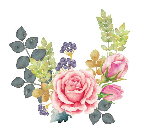 Нарисовать цветочную композицию