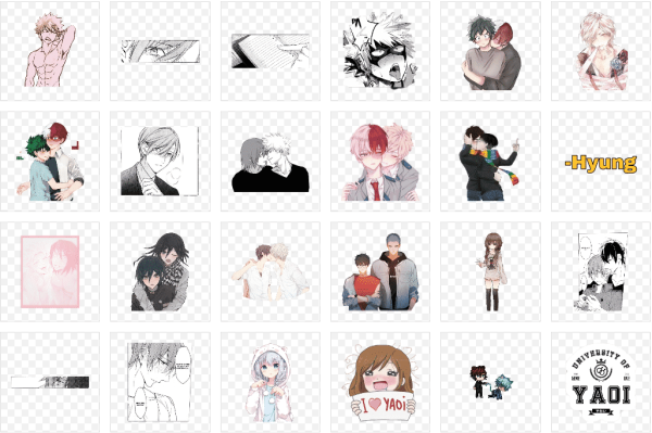 Яой Стикеры