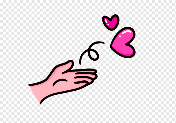 Воздушный поцелуй вектор