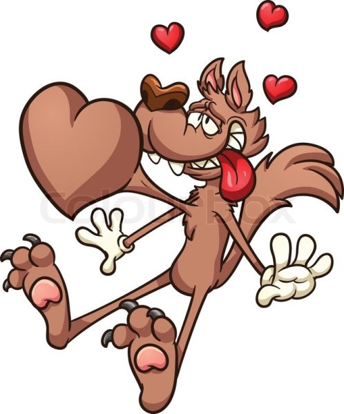 Мультяшка влюбился