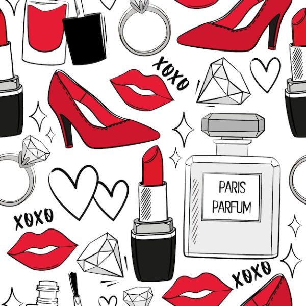 Силуэт женские штучки