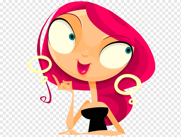 Мультяшная девочка