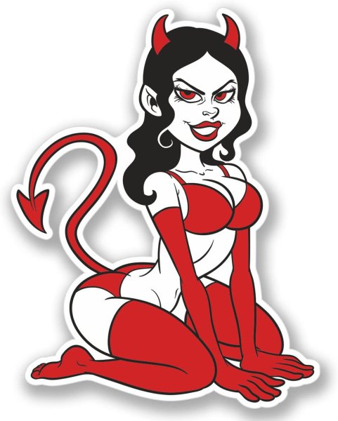 Девушка дьяволица