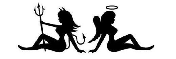 Чертовка силуэт