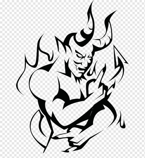 Эскиз черта