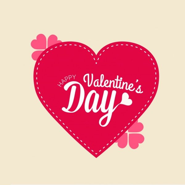 Наклейки в виде сердечек