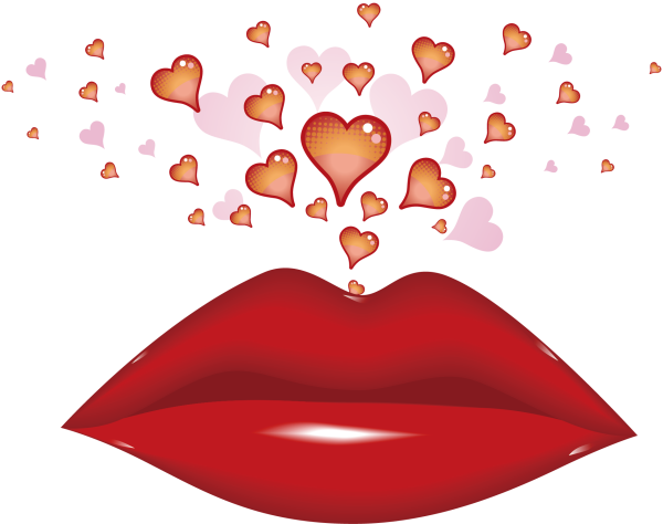 Сердечко поцелуйчик