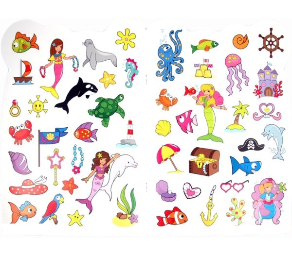 Наклейка девочка