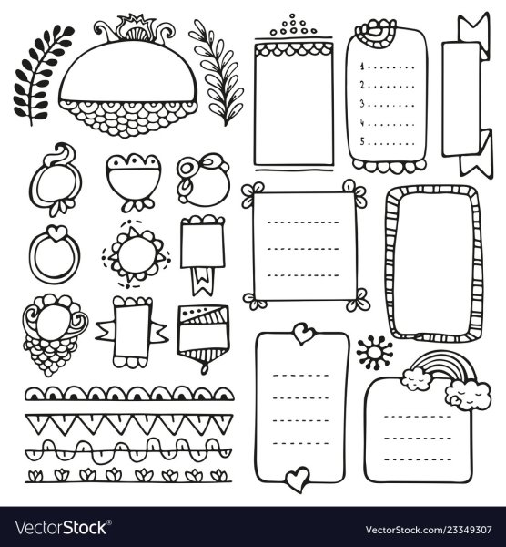 Для ежедневника черно белое