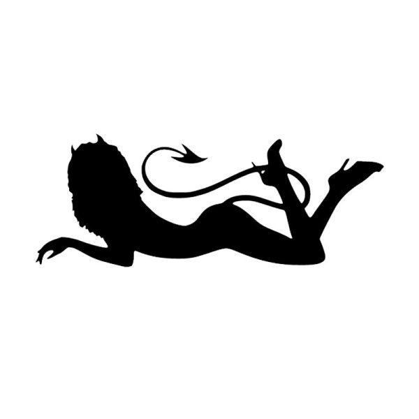 Наклейки на авто для девушек