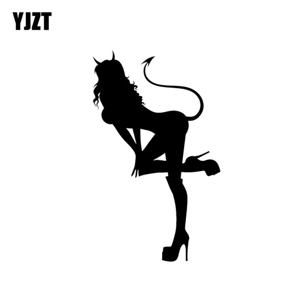 Черт силуэт