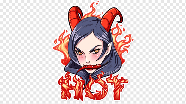 Дьяволица Стикеры