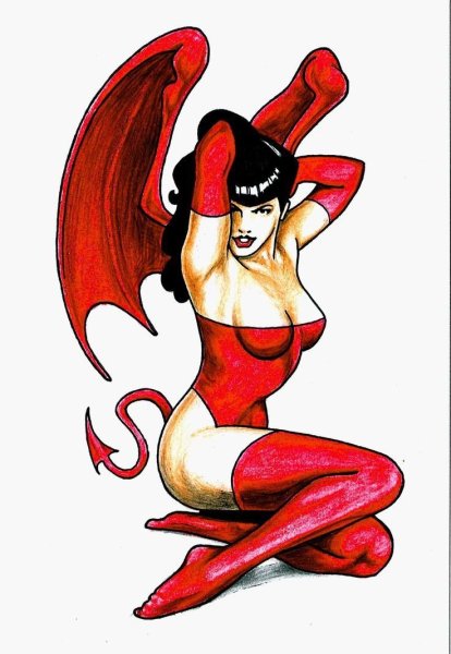 Пин ап дьявол