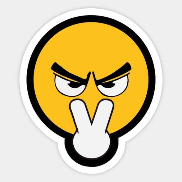 Стикеры следит