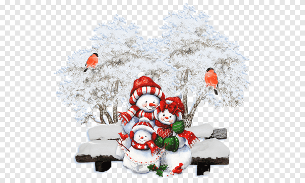 Зимний клипарт на прозрачном фоне