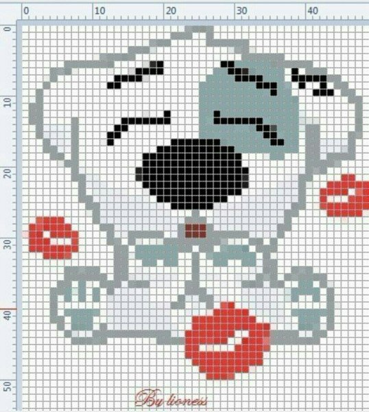 Рисование по клеточкам Стикеры