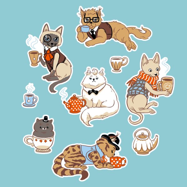 Стикеры с котами