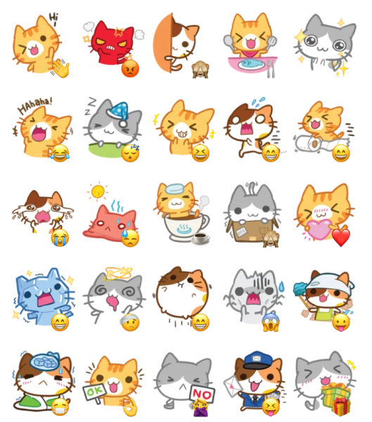 Веселые Стикеры