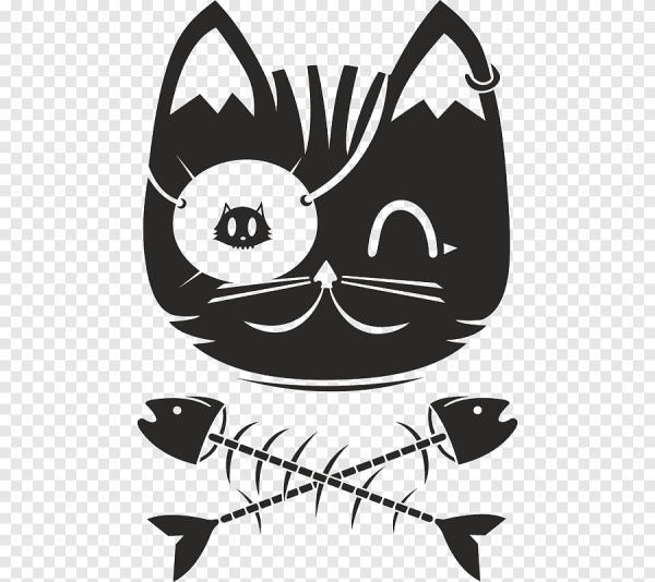 Наклейка - кот