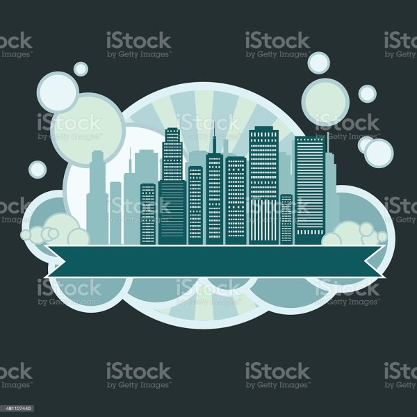 Очертания города тату