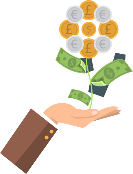 Пачка денег рисунок