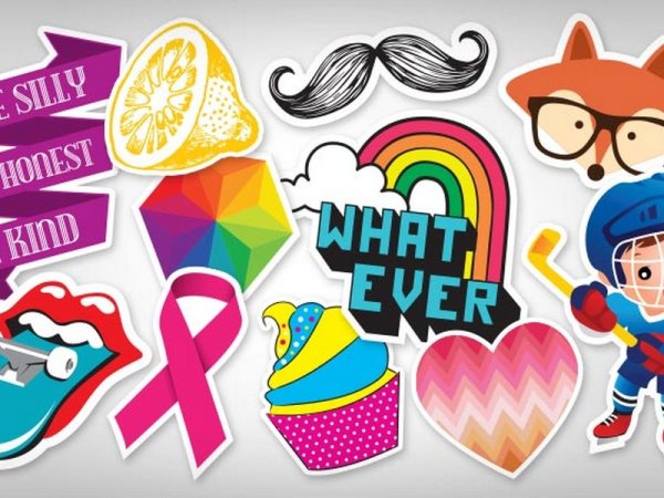 Предметы Стикеры одни