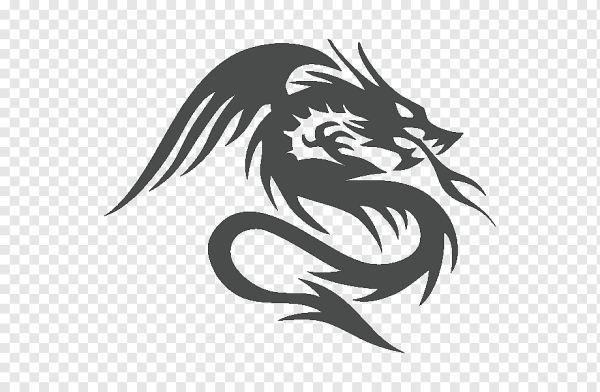 Дракон узор