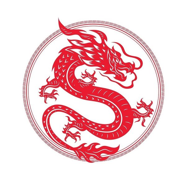Дракон Китай вектор