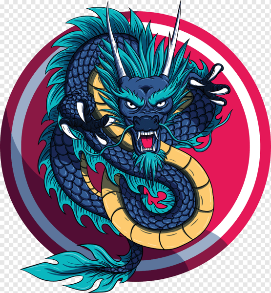 Азиатский дракон иконка
