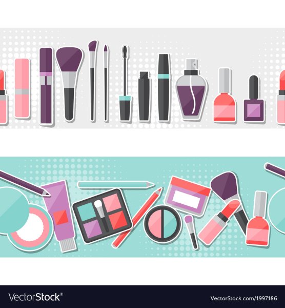 Мини косметика нарисовать