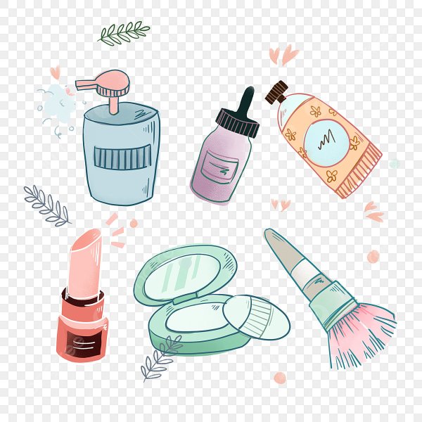 Стикер "косметика"