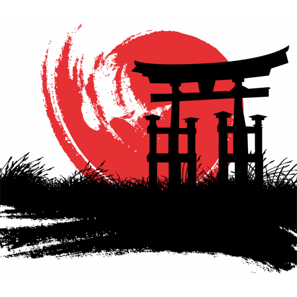 Надпись в японском стиле