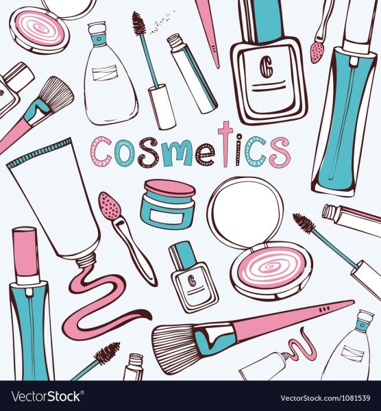 Косметика иллюстрация