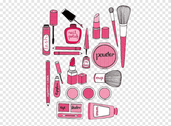 Стикер "косметика"