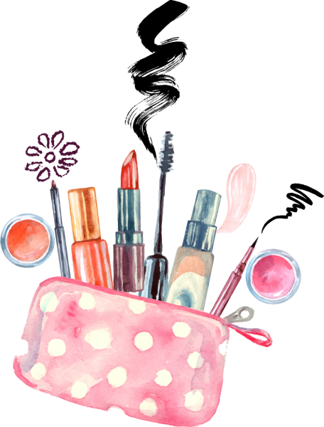 Косметика наклейки для распечатки